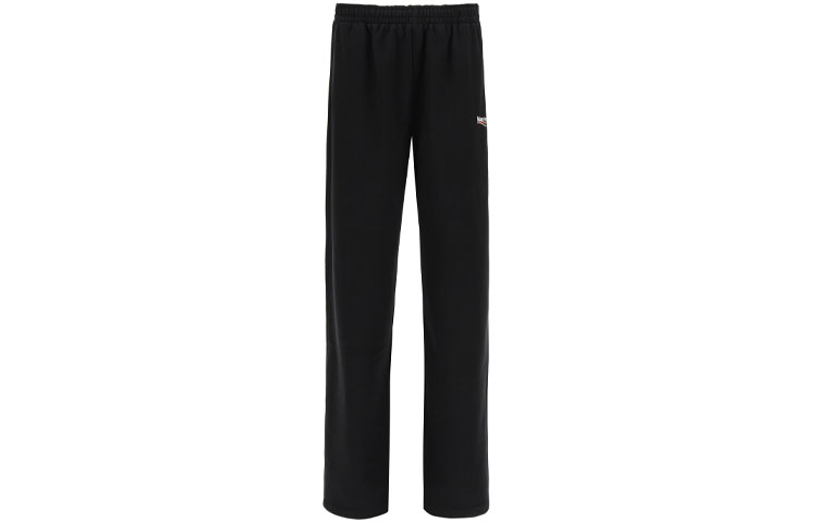 Balenciaga SS21 Coca-Cola Logo Casual Pants Black 641602TIV531070
