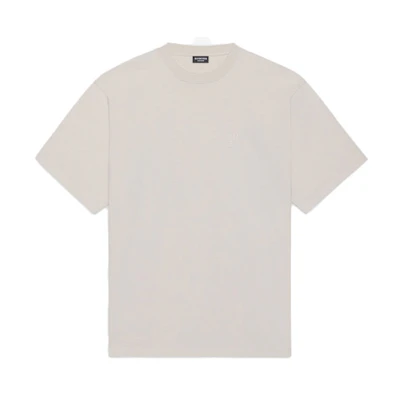 Balenciaga SS21 Lightweight Grey Short Sleeve T-Shirt . 651795TKVA92966