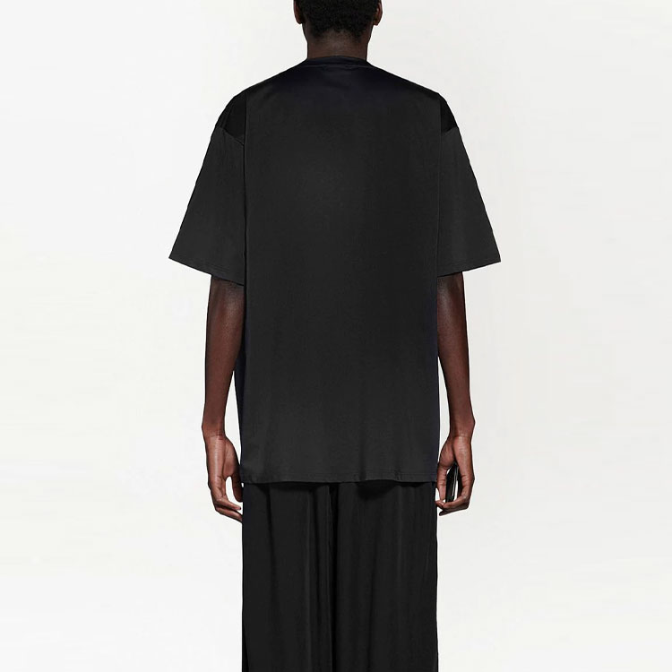 Balenciaga SS21 Logo Black Crewneck T-Shirt. 6570274A8B51000 圖 3