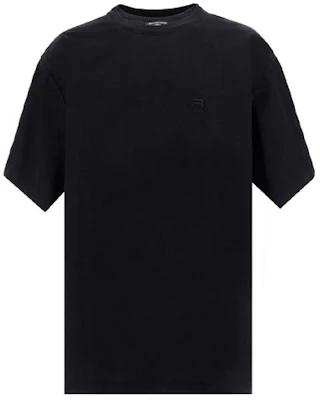 巴黎世家 SS21 标志印花黑色圆领T恤 657059TKV901069 Order 巴黎世家 SS21 标志印花黑色圆领T恤 657059TKV901069