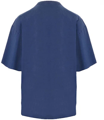 Balenciaga Kaos Longgar Logo Marathon SS21 Warna Biru. 641614TJVK64866 Lookbook Balenciaga Kaos Longgar Logo Marathon SS21 Warna Biru. 641614TJVK64866