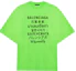 Buy Balenciaga SS21 Multilingual Text Graphic T-Shirt Unisex Green. 641614TJVI34162