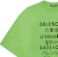 Sizing Balenciaga SS21 Multilingual Text Graphic T-Shirt Unisex Green. 641614TJVI34162