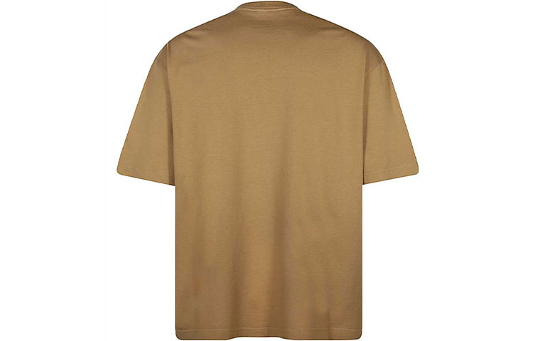 Balenciaga SS21 Oversized Embroidered Logo T-Shirt Khaki Tee. 612966TJV879504 圖 3