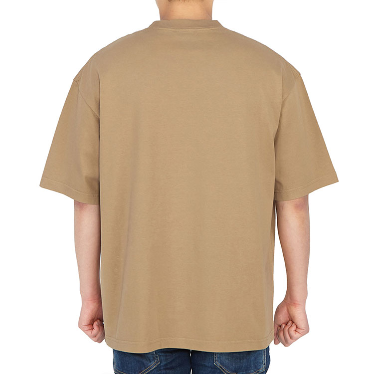 Balenciaga SS21 Oversized Embroidered Logo T-Shirt Khaki Tee. 612966TJV879504 圖 5