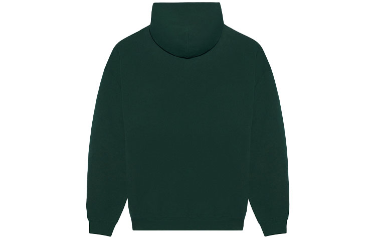 Balenciaga SS21 Solid Logo Hoodie Unisex Deep Green 620973TKV993010 圖 3