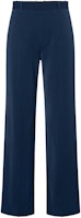 Balenciaga SS21 Straight-Leg Wool-Blend Pants in Deep Blue. 601181TGT034604 Balenciaga SS21 Straight-Leg Wool-Blend Pants in Deep Blue. 601181TGT034604