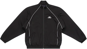 Balenciaga SS22 3B Sports Logo High Neck Jacket Unisex Black 697954TMVA61000 Balenciaga SS22 3B Sports Logo High Neck Jacket Unisex Black 697954TMVA61000