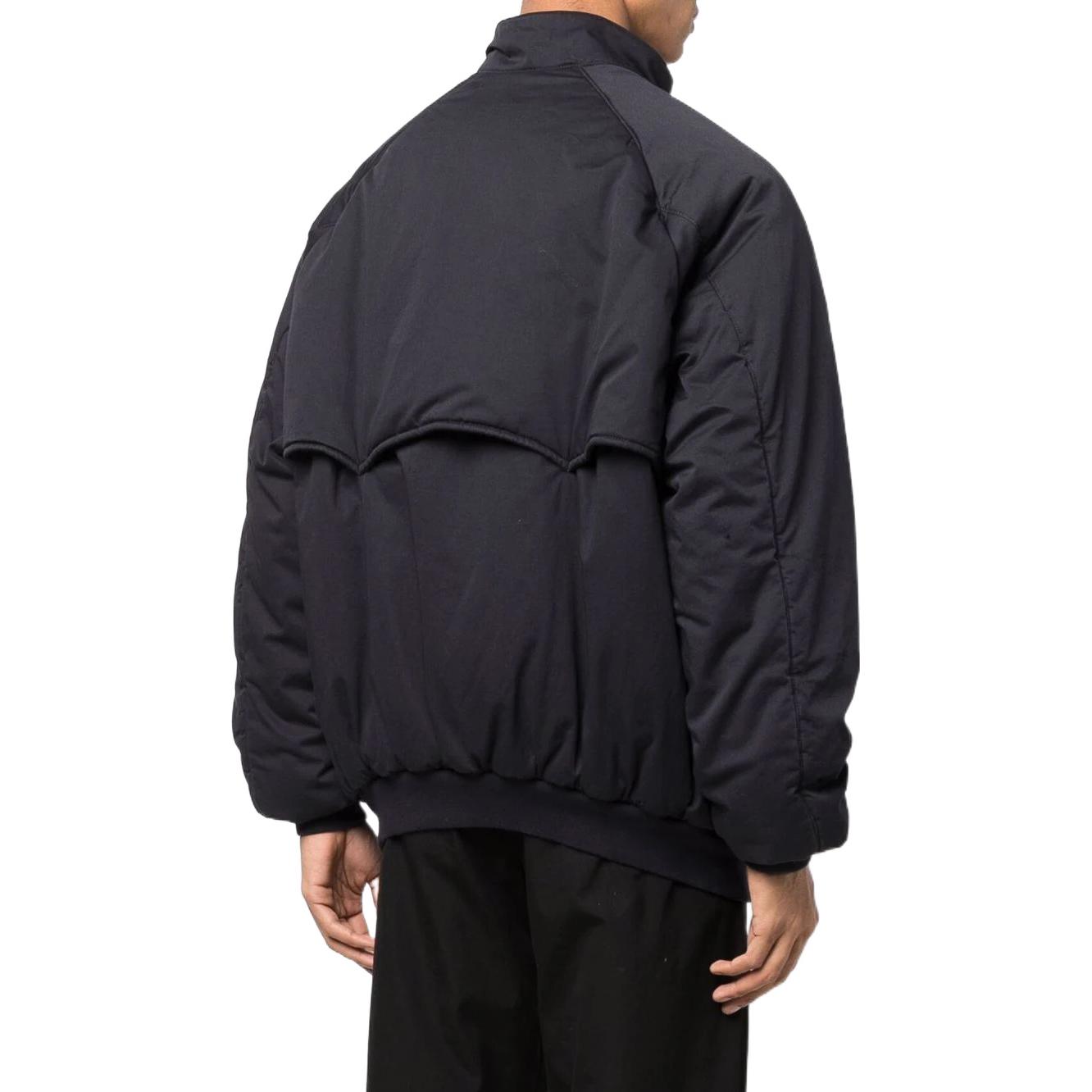 Purchase 巴黎世家SS22黑色宽松版型长袖哈灵顿飞行员夹克. 681418TBP018065