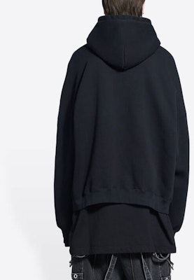 Balenciaga SS22 Hoodie Hitam Lengan Panjang Cetakan Huruf. 674986TLVJ21074 Purchase Balenciaga SS22 Hoodie Hitam Lengan Panjang Cetakan Huruf. 674986TLVJ21074