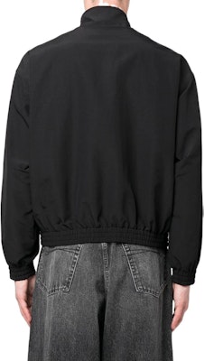 Balenciaga SS22 Jaket Trek Zip-Up Logo Hitam. 704505TKO481000 Details for Balenciaga SS22 Jaket Trek Zip-Up Logo Hitam. 704505TKO481000