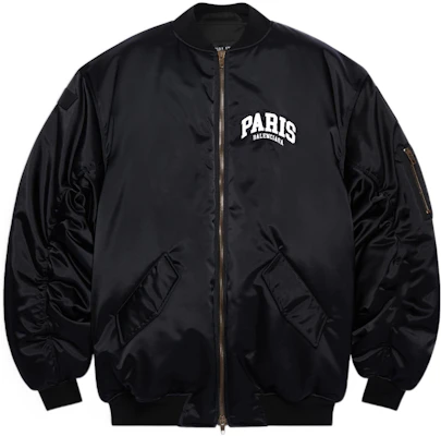 Balenciaga SS22 黑色拉鍊外套 字母標誌印花 常規版型。 690398TYD311000 Buy Balenciaga SS22 黑色拉鍊外套 字母標誌印花 常規版型。 690398TYD311000