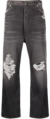 巴黎世家 SS22 做旧紧身牛仔裤 黑色 697834TXE060107 Buy 巴黎世家 SS22 做旧紧身牛仔裤 黑色 697834TXE060107