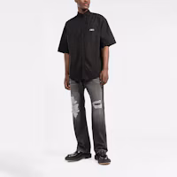 Lookbook 巴黎世家 SS22 仿舊黑色緊身牛仔褲 697834TXE060107