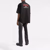 Shop 巴黎世家 SS22 仿舊黑色緊身牛仔褲 697834TXE060107