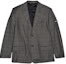 Buy Balenciaga SS22 Grey Plaid Single-Breasted Suit Regular Fit 674430TMT159501