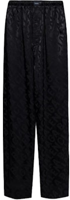 Balenciaga SS22 經典標誌彈性腰休閒長褲 黑色. 658883TLO581000 Order Balenciaga SS22 經典標誌彈性腰休閒長褲 黑色. 658883TLO581000