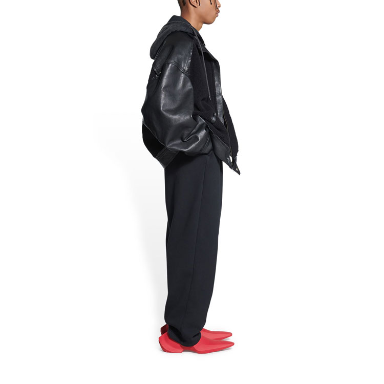 Balenciaga SS22  Solid Color Long-Sleeve Hoodie Jacket Black 697786TMS031000 圖 5