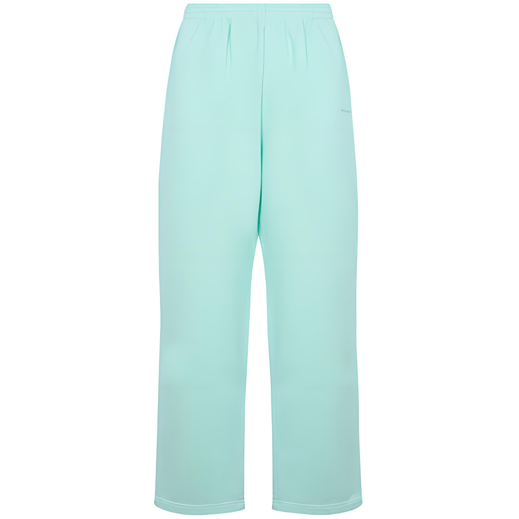 Balenciaga SS22  Striped Solid Casual Pants Green. 674594TLVB83062