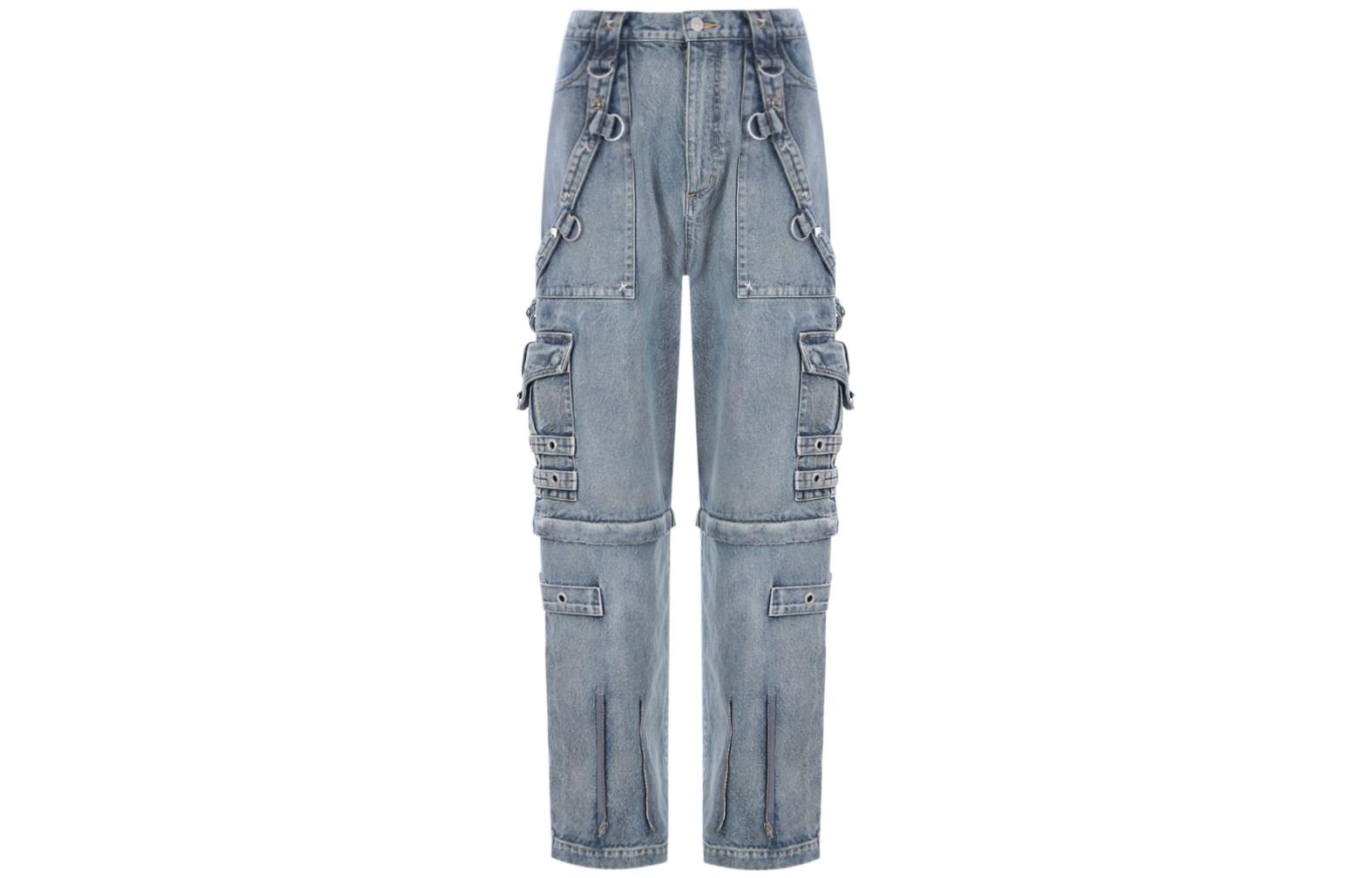 Balenciaga SS22  Zip Denim Jeans Blue 【Cardi B Inspired】 681693TJW604012 圖 2