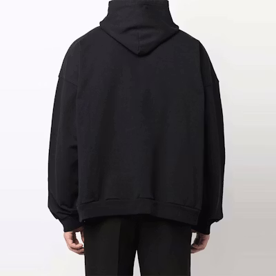 巴黎世家 SS22 黑色拼色刺绣标志卫衣 男女同款常规版型. 674986TLVL81070 Purchase 巴黎世家 SS22 黑色拼色刺绣标志卫衣 男女同款常规版型. 674986TLVL81070