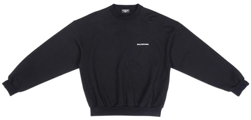 Balenciaga SS22 Baju Sejuk Crewneck Logo Hitam Unisex 697869TMVF51070 Buy Balenciaga SS22 Baju Sejuk Crewneck Logo Hitam Unisex 697869TMVF51070
