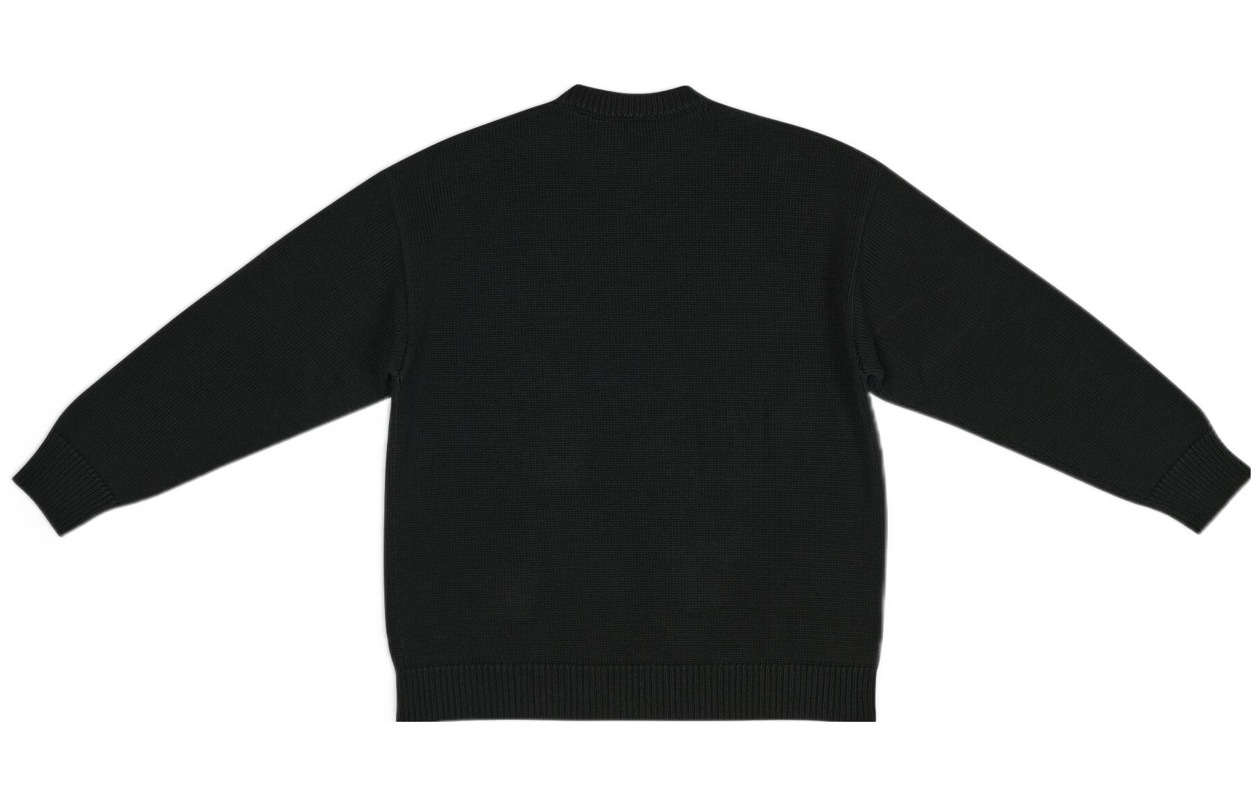 Lookbook バレンシアガ SS22 ブラック ユニセックス クルーネック スウェットシャツ デジタルプリント. 705146T32541000