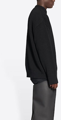 バレンシアガ SS22 ブラック ユニセックス クルーネック スウェットシャツ デジタルプリント. 705146T32541000 Purchase バレンシアガ SS22 ブラック ユニセックス クルーネック スウェットシャツ デジタルプリント. 705146T32541000