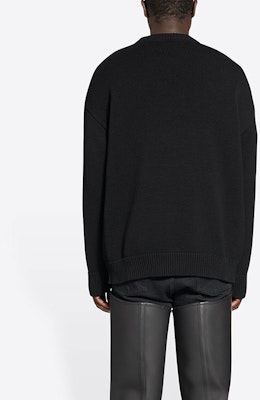 バレンシアガ SS22 ブラック ユニセックス クルーネック スウェットシャツ デジタルプリント. 705146T32541000 Details for バレンシアガ SS22 ブラック ユニセックス クルーネック スウェットシャツ デジタルプリント. 705146T32541000