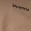 Details for Balenciaga SS22 Brown Logo Print Hoodie Casual Sweatshirt. 600583TMVF57761
