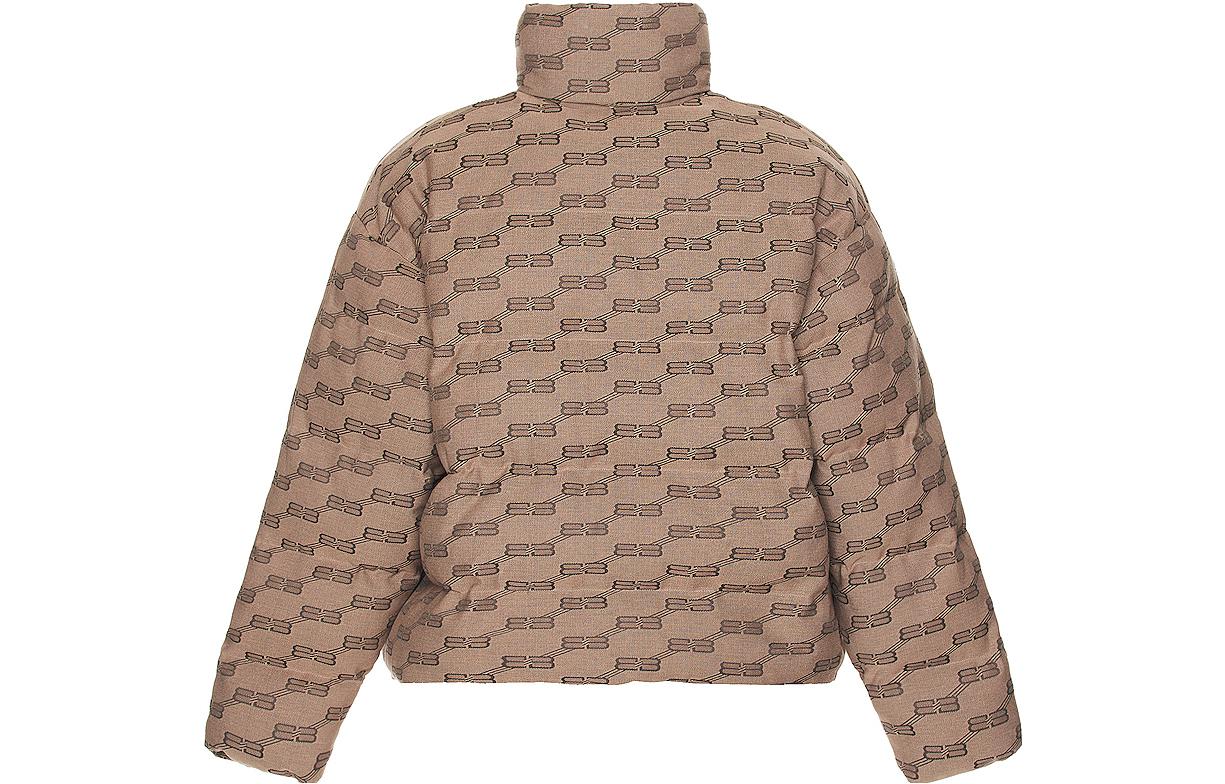 Balenciaga SS22 Brown Logo Print Jacket, Loose Fit for Men. 681885TML339378 圖 3