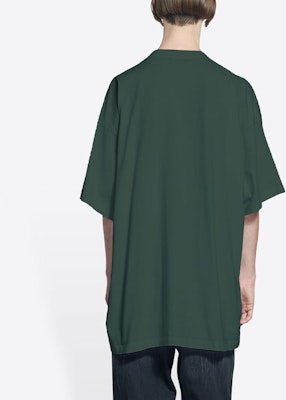 Balenciaga SS22 城市系列綠色標誌印花圓領T恤。 676589TLVL33011 Details for Balenciaga SS22 城市系列綠色標誌印花圓領T恤。 676589TLVL33011