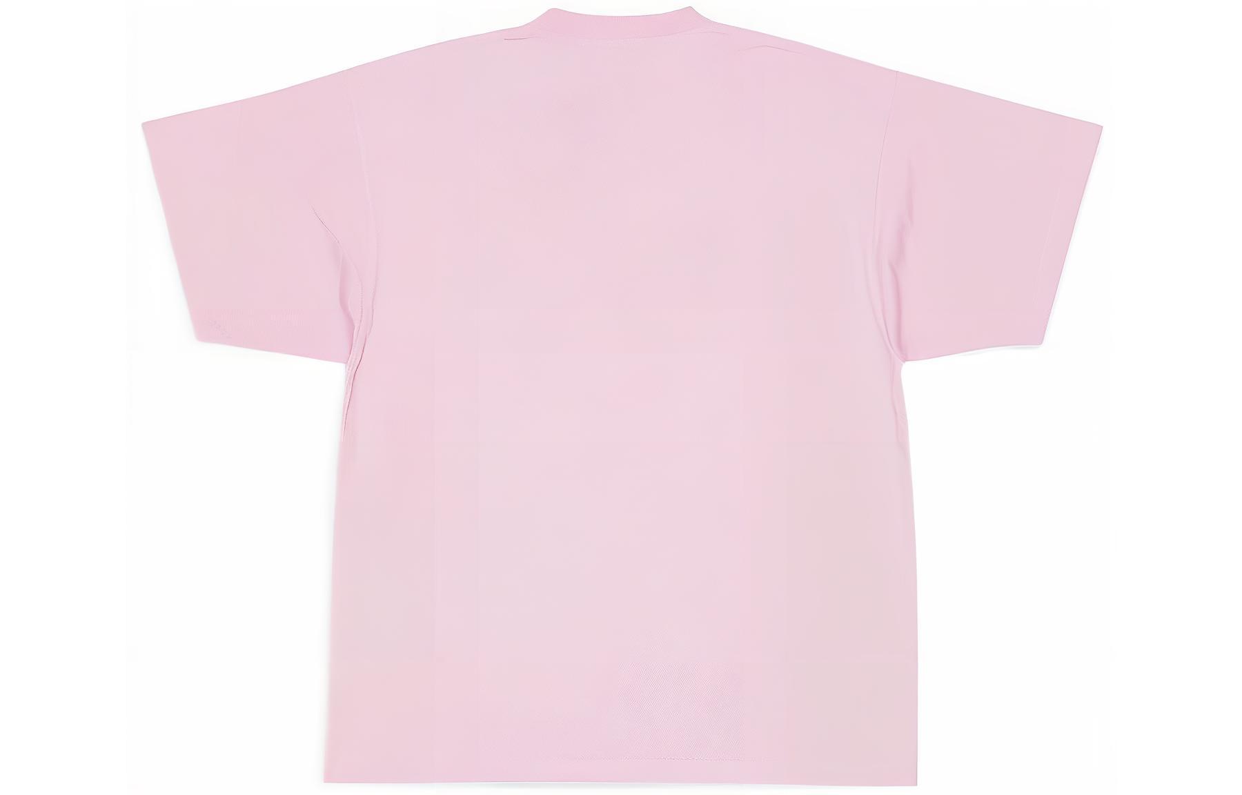 Balenciaga SS22 City Series Pink Crewneck Tee Unisex Letter Print. 676589TLVL32016 圖 3