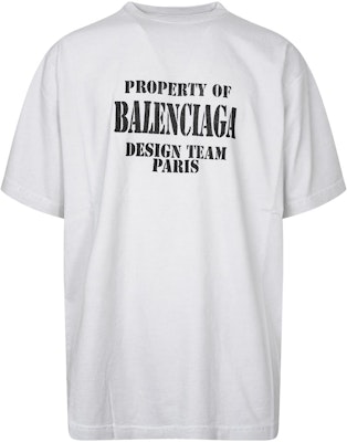 Balenciaga SS22 Baju T-Shirt Lelaki Logo Cetak Oversized Rekaan Team. 641675TMVH89012 Order Balenciaga SS22 Baju T-Shirt Lelaki Logo Cetak Oversized Rekaan Team. 641675TMVH89012