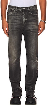 Balenciaga SS22 Jeans Hitam Distressed Straight Fit - Regular Fit. 719333TNW611270 Details for Balenciaga SS22 Jeans Hitam Distressed Straight Fit - Regular Fit. 719333TNW611270