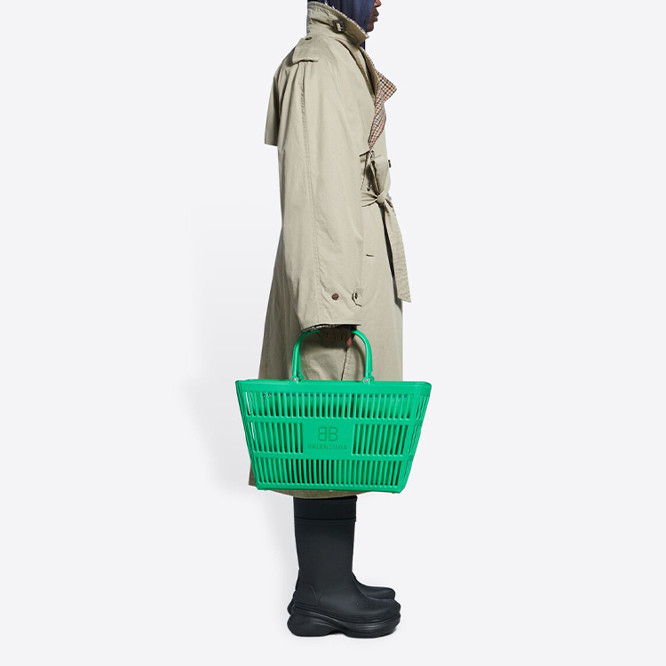 Details for 巴黎世家 SS22 千鸟格印花棕色长袖风衣。 681169TLU239378