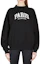 Details for Balenciaga SS22 Letter Print Pullover Hoodie Unisex Black. 676629TLVL81070