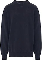 Lookbook Balenciaga SS22 藍色標誌款圓領毛衣 696226T32394640