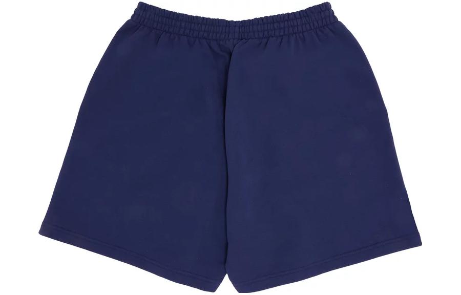 Details for 巴黎世家SS22标志刺绣男士休闲短裤标准版型。 676137TKVI91195