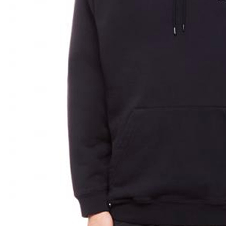 Cheap Balenciaga SS22 Logo Embroidered Hoodie Navy Blue Regular Fit Menswear. 570811TKVB53967