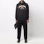 Shop Balenciaga SS22 Logo Print Distressed Washed Hoodie Unisex Black. 570811TLVJ31000