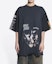 Shop Balenciaga SS22 Logo Print Inverted Design Blue Tee Unisex 698811TMVC90100
