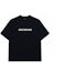 Buy Balenciaga SS22 Baju T-shirt Hitam Unisex Cetak Logo Oversized. 612966TNVR21070