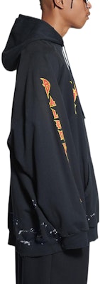 Balenciaga SS22 Logo Print Pullover Long Sleeve Oversized Black Sweatshirt 697879TMV891055 Purchase Balenciaga SS22 Logo Print Pullover Long Sleeve Oversized Black Sweatshirt 697879TMV891055