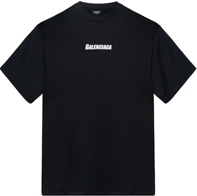 巴黎世家 SS22 黑色logo印花圆领T恤. 6570274B8B51000 Buy 巴黎世家 SS22 黑色logo印花圆领T恤. 6570274B8B51000