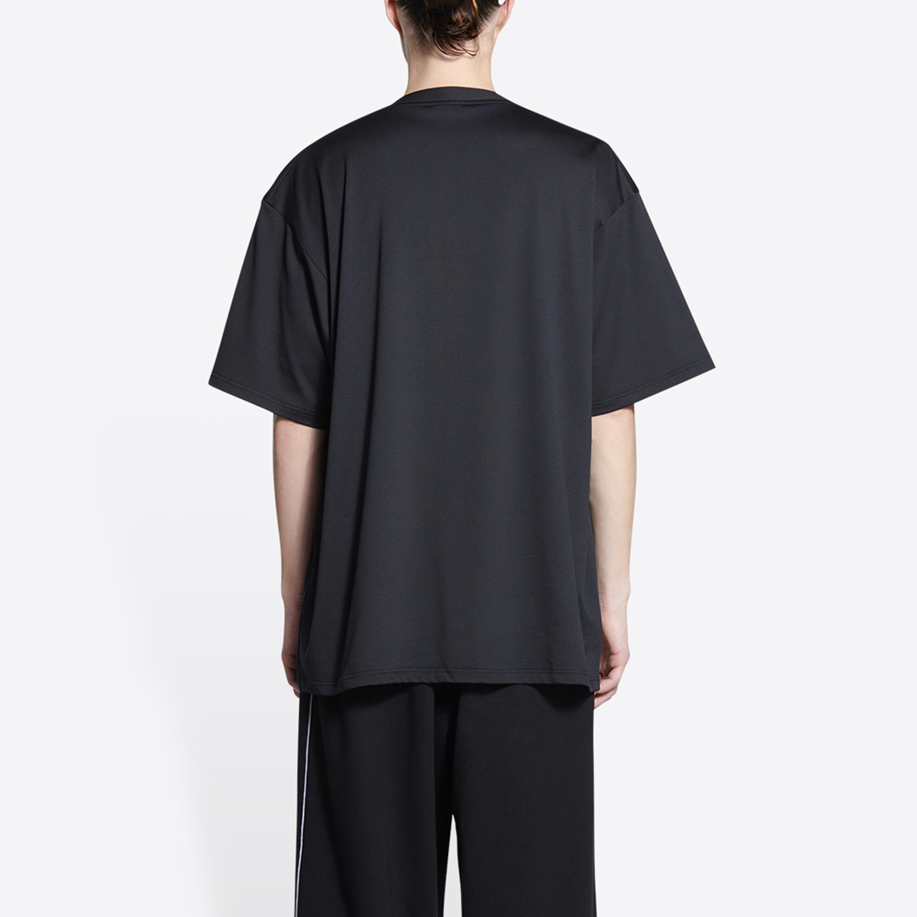 Details for 巴黎世家 SS22 黑色logo印花圆领T恤. 6570274B8B51000