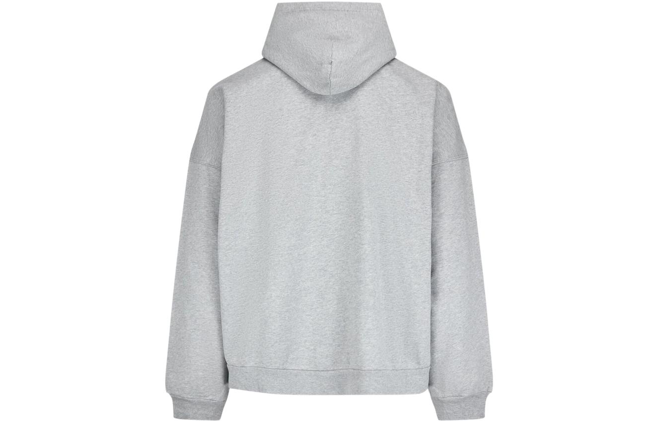 Lookbook Balenciaga SS22 Logo Print Unisex Sweatshirt Grey. 674986TLVG61380