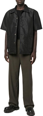 Balenciaga SS22 Logo 寬鬆休閒長褲 咖啡棕色 675490TMO152840 Lookbook Balenciaga SS22 Logo 寬鬆休閒長褲 咖啡棕色 675490TMO152840