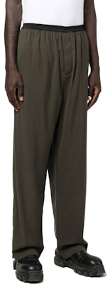 Balenciaga SS22 Logo 寬鬆休閒長褲 咖啡棕色 675490TMO152840 Shop Balenciaga SS22 Logo 寬鬆休閒長褲 咖啡棕色 675490TMO152840