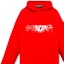 Sizing Balenciaga SS22 Loose Fit Red Hoodie for Men 674986TLVF26407